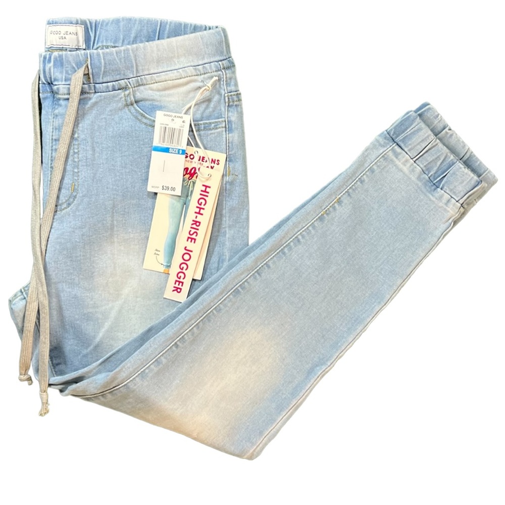 NWT high rise jogger gogo jeans Size 9